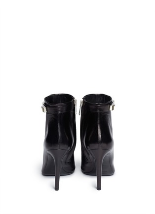 Back View - Click To Enlarge - PROENZA SCHOULER - PS11 hardware peep-toe ankle boots