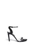 Main View - Click To Enlarge - PROENZA SCHOULER - Triangle weave leather sandals