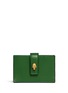 Main View - Click To Enlarge - ALEXANDER MCQUEEN - Skull accordion leather card case