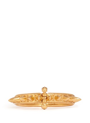Main View - Click To Enlarge - ALEXANDER MCQUEEN - Skull spike stud bangle