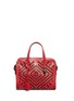 Main View - Click To Enlarge - ALEXANDER MCQUEEN - Skull padlock small stud leather tote