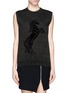 Main View - Click To Enlarge - STELLA MCCARTNEY - Horse embroidery tank top