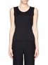 Main View - Click To Enlarge - ARMANI COLLEZIONI - 'Canotta' jersey tank top