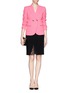 Figure View - Click To Enlarge - EMILIO PUCCI - Wool-blend tailored jacket