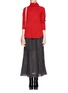 Figure View - Click To Enlarge - CHLOÉ - Cashmere knit turtleneck sweater