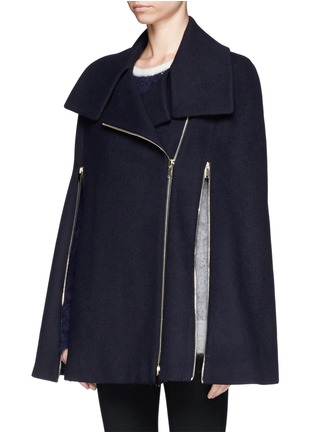 Front View - Click To Enlarge - STELLA MCCARTNEY - Cape coat
