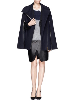 Figure View - Click To Enlarge - STELLA MCCARTNEY - Cape coat