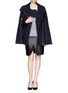 Figure View - Click To Enlarge - STELLA MCCARTNEY - Cape coat