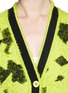 Detail View - Click To Enlarge - KENZO - Textured graphic oversize cardigan