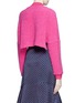 Back View - Click To Enlarge - THAKOON - Twist front neckline textured sweater 