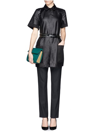 Figure View - Click To Enlarge - THAKOON - Straight tailored pants