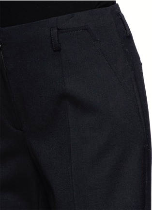Detail View - Click To Enlarge - JASON WU - Wide leg wool blend pants 
