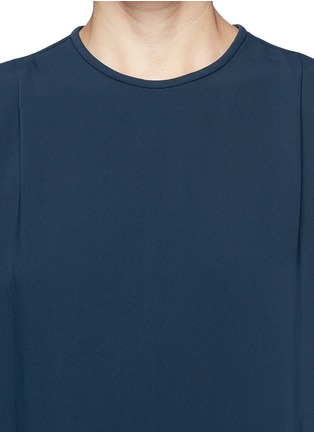 Detail View - Click To Enlarge - ELLERY - 'Yasna' swing crepe top