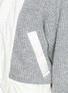 Detail View - Click To Enlarge - SACAI - Windbreaker front zip up cardigan