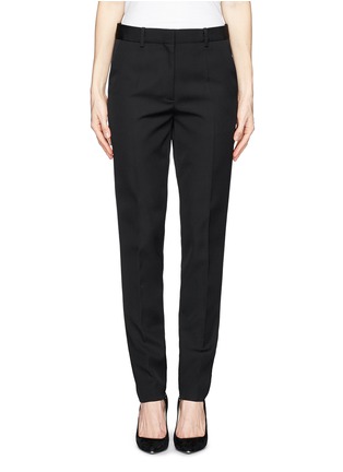 Main View - Click To Enlarge - VICTORIA BECKHAM - Barathea zip cuff tailored pants