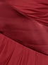 Detail View - Click To Enlarge - PRABAL GURUNG - Drape silk chiffon satin trim skirt
