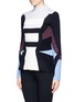 Front View - Click To Enlarge - PETER PILOTTO - Rib knit wool-angora sweater