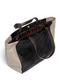 Detail View - Click To Enlarge - MARC BY MARC JACOBS - 'What's the T' colourblock leather tote