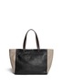 Back View - Click To Enlarge - MARC BY MARC JACOBS - 'What's the T' colourblock leather tote