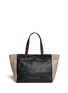 Main View - Click To Enlarge - MARC BY MARC JACOBS - 'What's the T' colourblock leather tote