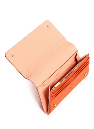Detail View - Click To Enlarge - TORY BURCH - Robinson envelope continental saffiano leather wallet