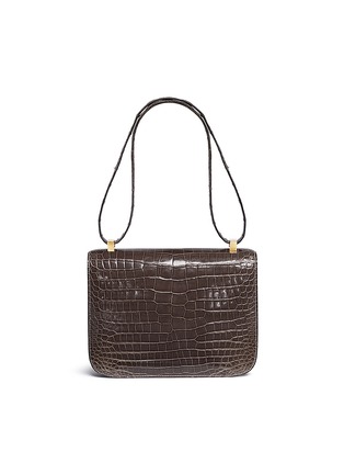Detail View - Click To Enlarge - MAIA - Constance 18cm crocodile leather bag