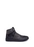 Main View - Click To Enlarge - JIMMY CHOO - 'Archie' stud high top leather slip-on sneakers