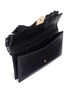  - JIMMY CHOO - 'Isabella' tiered ruffle leather clutch