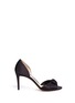 Main View - Click To Enlarge - JIMMY CHOO - 'Kitty 85' knotted bow satin d'Orsay sandals