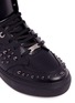 Detail View - Click To Enlarge - JIMMY CHOO - 'Ruben' stud leather high top sneakers