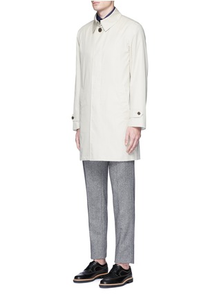 Front View - Click To Enlarge - SEALUP - 'Naviglio' twill coat