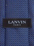 Detail View - Click To Enlarge - LANVIN - Polka dot embroidered silk tie