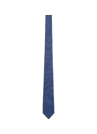 Main View - Click To Enlarge - LANVIN - Polka dot embroidered silk tie