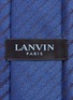 Detail View - Click To Enlarge - LANVIN - Stripe silk jacquard tie