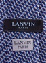 Detail View - Click To Enlarge - LANVIN - Geometric print silk satin tie