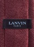Detail View - Click To Enlarge - LANVIN - Crosshatch stripe jacquard silk tie
