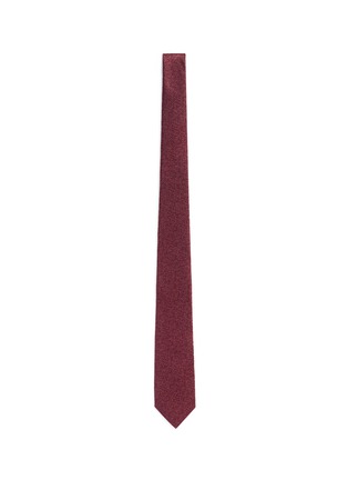Main View - Click To Enlarge - LANVIN - Crosshatch stripe jacquard silk tie