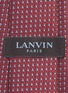 Detail View - Click To Enlarge - LANVIN - Geometric silk jacquard tie