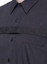 Detail View - Click To Enlarge - DRIES VAN NOTEN - 'Cello' chest strap cotton shirt