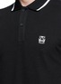 Detail View - Click To Enlarge - MC Q - Rubber logo patch polo shirt