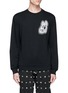 Main View - Click To Enlarge - MC Q - 'Bunny Be Here Now' print sweatshirt