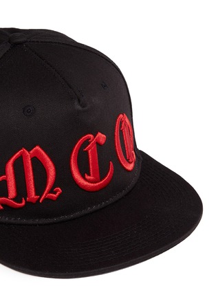 Detail View - Click To Enlarge - MC Q - Gothic logo embroidered baseball cap