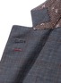  - ISAIA - 'Gregory' overcheck Aquaspider wool suit
