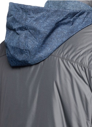 Detail View - Click To Enlarge - ISAIA - Retractable hood vest