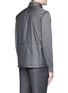 Back View - Click To Enlarge - ISAIA - Retractable hood vest