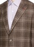 Detail View - Click To Enlarge - ISAIA - 'Sailor' check wool blazer