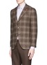 Front View - Click To Enlarge - ISAIA - 'Sailor' check wool blazer