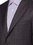 Detail View - Click To Enlarge - ISAIA - 'Cortina' check wool blazer