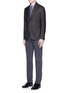 Figure View - Click To Enlarge - ISAIA - 'Cortina' check wool blazer
