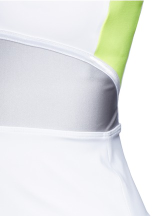 Detail View - Click To Enlarge - MONREAL - 'Action' racerback A-line tennis dress